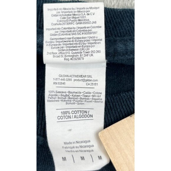 Justin Bieber Purpose Tour Shirt Mens Medium Black Long Sleeve AOP Concert Tee - Picture 4 of 12